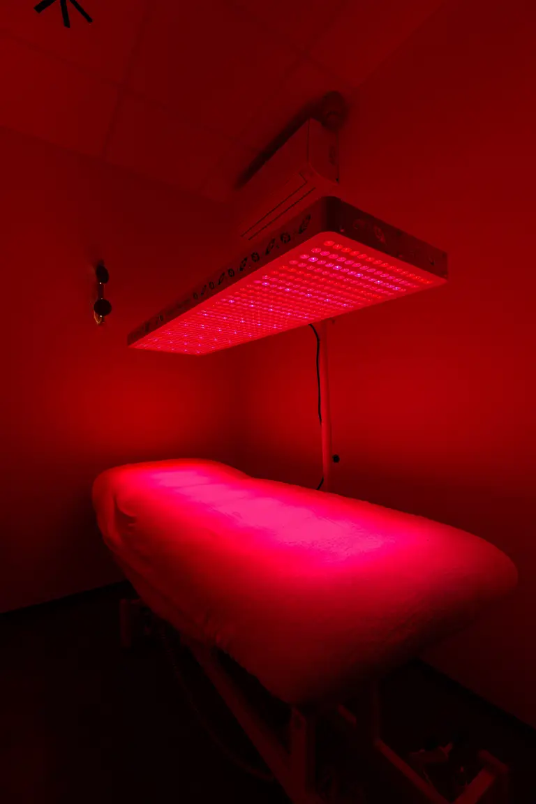 Místnost pro Red Light terapii v MEDIXA Life